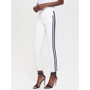 Mother the looker ankle jeans in glass slipper
